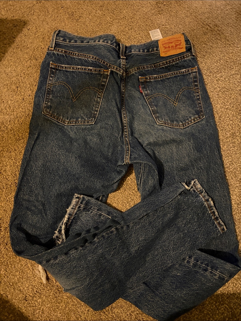 Levi's Blue Relaxed Women’s Jeans - Classic Back Pocket